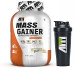 Advance MuscleMass Mass Gainer with Enzyme Blend | 7.15 G Protein | 23.46 G Carbs |With 700ml Shaker | Vanilla Flavour | 3 Kg / 6.6 lb