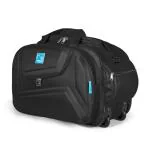 MEDLER Voltage Nylon 55 litres Waterproof Strolley Duffle Bag- 2 Wheels - Luggage Bag - (Black)