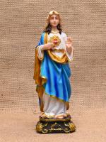 Karighar Multicolor Resin Virgin Mary Catholic Idol Perfect