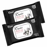 OASIS MAKE-UP REMOVER WIPES | PARABENS , ALCOHOL AND SOAP FREE | FOR ALL SKIN TYPES | PACK NOF 2