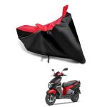 KEDIT New TVS Ntorq 125 Universal Motorcycle Bike/Scooty Two Wheeler Safety Full Body Cover TVS Ntorq 125 Red Black Colour KK-527