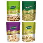 Happilo Premium Dry Fruits Combo 6 (California Almonds, Raisins, Whole Cashews & Roasted Pistachios)