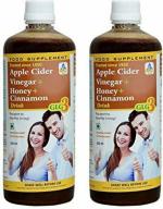 SKSB 1003-525-2 Apple Cider Vinegar Cinnamon Honey (1050 ml, Pack of 2)