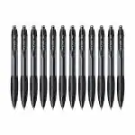 Uni-ball Click Black Gel Pen Set (Pack of 12)
