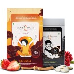 Indus Roots Ashwagandha & Vitamin D Energy gummies (60 Count) & Testo Gummy for Men (30 Count) Helps Improve Performance, Muscle Strength, Energy, Stamina & Overall Health (Combo Pack of 2)