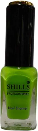 Shills Professional Nail Enamal Nail Polish Neon green
