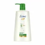 Dove Hair Fall Rescue Shampoo 650 ml, For Damaged Hair, Hair Fall Control for Thicker Hair - Mild Daily Anti Hair Fall Shampoo for Men & Women