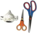 Urban Buy Multicolor Aluminium Modak And Big And Small Scissors Set Kitchen Tool Set 2 Pc