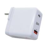 MMAK 33W Dual Port Fast Charger QC/PD, 2 in 1 USB/Type C Fast Charger Adapter for iPhone 14/13/12/11 Series, Samsung Galaxy, Xiaomi, Nothing, Realme, Oneplus, Oppo and Other Android Devices (White)