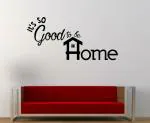 Lanstick Vinyl Black Good Home Image Self Adhesive Wall Sticker 24 inch
