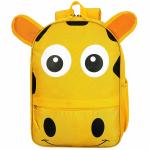 Giraffe Yellow Giraffe Polyester School Bag 15 L