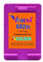 Verena 682 XL Ink Cartridge Compatible for HP DeskJet Ink Advantage 2335, 2336, 2337, 2338, 2775, 2776, 2777, 2778, 2779, 4175, 4176, 4177, 6475, 6478 Printers (Pack of 1, Colour)