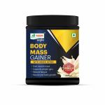 Shri chyawan Health Gainer /Weight gainer, Muscle Mass Gainer Supplement Powder for Men & Women with Vanilla flavour -500gm