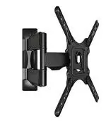 Alexvyan 180 Degree Rotatable Tv Wall Mount Stand 32 To 55 Inch For Monitors, Televisions (Black)