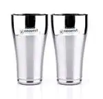 Coconut Stainless Steel B3 Glass 750 ml (Set of 2)