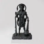 SHRI BALAJI CRAFT Hanuman 3D Printed with UV Resin Acrylic Colour with PU Finish for Car Dashboard,Temple Idol,Office Decor,Corporate Gifts,Diwali Gift,Home Decor,Festivals (Black)