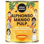 Urban Platter Alphonso Mango Pulp, 830g