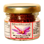 Shellfeast Saffron / Keasr 1 Gram , 100% Pure Natural Saffron / Kesar , Kashmiri Saffron