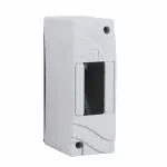 Klick MCB Box, 1 & 2 Pole Miniature Circuit Box, Single Pole, Double Pole Heavy Duty, Electrical Accessories for Domestic and Commercial Use (Pack Of 10)