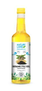 Natureland organics White Sesame Oil 1 Ltr