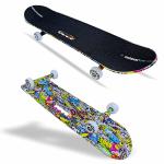 Jaspo Black Destructor Fiber Skateboards 31 X 8 inch,8 Plus yrs