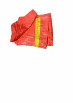 WAROOP Multipurpose Plastic Cover Tharpai for Truck, Home Roof Tarpaulin Sheet Waterproof Tirpal (15 FEET X 18 FEET ) ORANGE/ YELLOW