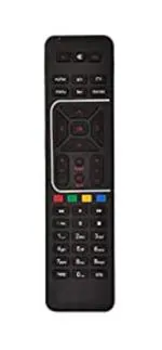 HDF Black Airtel Digital Tv Dth Remote For Sd And Hd Recording(297)