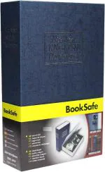 Wolblix Secret hidden dictionary book safe locker box for cash money,gold ornaments jewelery with lock and key for home office shop (Small Size)