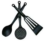 Mast Nylon Spatula set of 3 pcs (Slotted Turner, Skimmer and Spoon) for Cooking and serving
