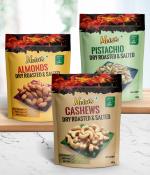 Molsi's Blissfully roasted and Salted nuts combo 600g- (R&S cashew+ Pista+ Almonds 200g Each)