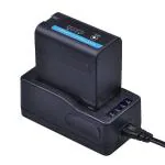 Lrsa Np F970 Pro Camera Charger Battery for SonyNP F970 F960 F770 F750 F570 F550 F530