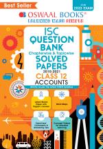Oswaal ISC Question Bank Class 12 Accounts Book (For 2023 Exam)