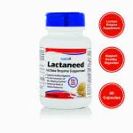 HealthVit Lactaneed Lactase Enzyme Supplement 300mg 60 Capsules For Lactose Intolerance
