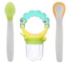 Manan Shopee Kids Multicolor Baby Fruit Nibbler And Food Feeder (Pack Of 2)