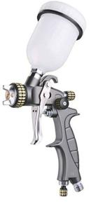 Painter Spray Gun (LABEL) 2.5 mm Spray Gun Paint Cup with Nozzle Tip