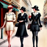 Love Creation A4 Size poster print for creative wall art- bonjour-mademoiselle-10155(Non Sticker)