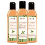 JIVA AYURVEDA Bhringraj Hair Oil - 120 ml Each - Pack of 3