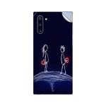 GADGETSWRAP Printed Vinyl Skin Sticker for Samsung Galaxy Note 10 - heart present