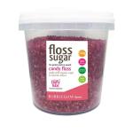 Fluffy Tubs Floss Sugar / Candy Sugar / Flavoured Sugar Bubblegum Flavour 500gms (Natural Colours)