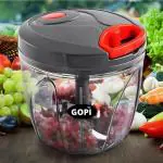 GOPI Kitchen Products 1000 ML, Color Black