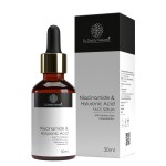 Dr. Daddy Naturals 10% Niacinamide Serum + Hyaluronic Acid Face Serum | For Acne Prone, Oily & Sensitive Skin | Evens Out Skin Tone, Improves Texture, Plumps & Hydrates Skin | Men & Women- 30 ml
