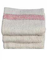 CLEANADO Cotton Floor Cleaning Cloth/Floor Duster/Pocha, 300 GSM (Off White, Large Size, 15x15 inch) - Pack of 3