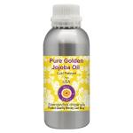 Deve Herbes Pure Golden Jojoba Oil (Simmondsia chinensis) Natural Therapeutic Grade Cold Pressed 1250ml