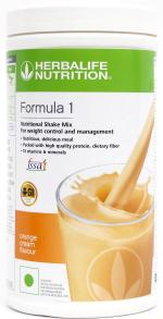 Herbalife Nutrition Weight Loss Formula 1 Orange Plant-Based Protein, 500 G