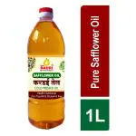 Shree Badri- Cold Pressed SAFFLOWER/KARDI oil 1LTR|Healthiest Cooking Oil | kachi Gani Tel with Cholestrol free