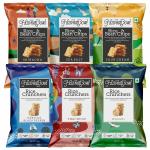 The Harvest Bowl|Family Pack Rice Crunchers & Rice and Bean Chips-Thai Spice,Wasabi,Garlic and Black Pepper,Sour Cream,Sea Salt,Sriracha|Gluten Free|No transfat|45g each|Pack of 6