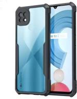 Leyon Black Rubber, Plastic Back Cover For Realme C21Y