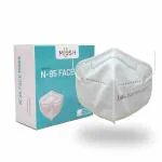 Mush N95 Face Mask : Soft, Reusable 6 layered face mask (Pack of 20). CE, ISO, FDA Certified and NABL, SITRA lab tested