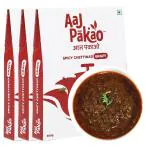 Spicy South Indian Chettinad Gravy Mix | Ready to Cook | Wet Masala Paste | For Instant Chicken Chettinad / Mutton Chettinad / Chicken Cutlet, 100% Natural & No Added Preservatives (Pack of 3, 300gm Each)