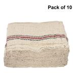 BLUE WONDER Cotton floor Cleaning cloth Sweeping cloth Dusting cloth pocha and (Multicolour, Pack of 10)